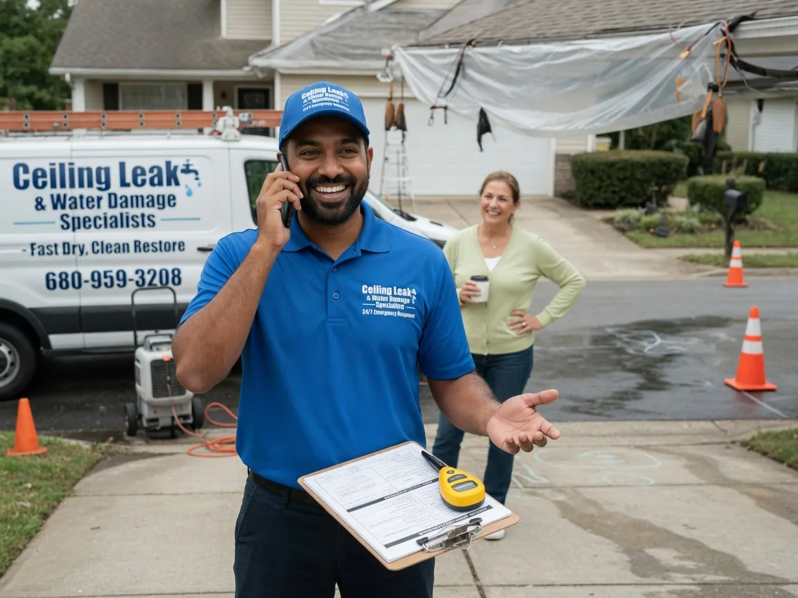 Ceiling Leak Cleanup Mendota, VA FAQs